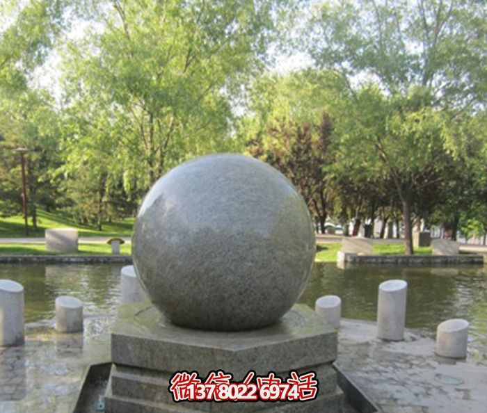 公園景觀(guān)裝飾小型大理石風(fēng)水球石雕 公園景觀(guān)裝飾小型大理石風(fēng)水球石雕
