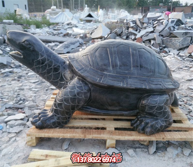 不銹鋼仿銅雕塑烏龜，裝點(diǎn)你的戶(hù)外草坪