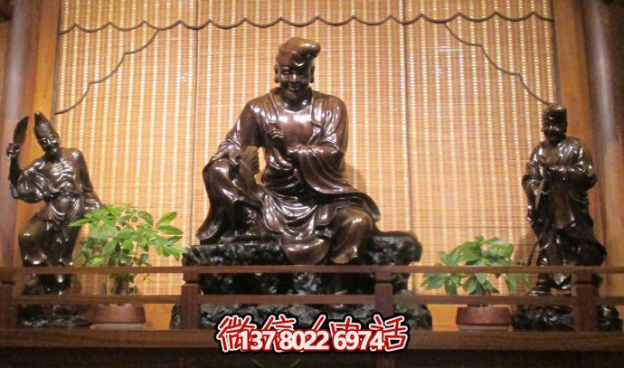 濟公仿銅不銹鋼創(chuàng )意景區雕塑 濟公仿銅不銹鋼創(chuàng )意景區雕塑
