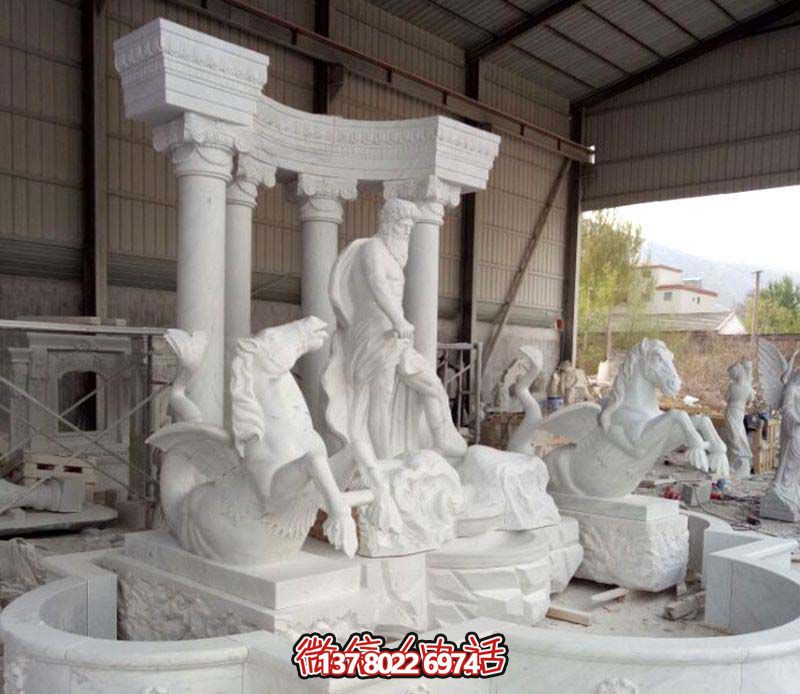 歐式園林噴泉景觀(guān)石雕組合 歐式園林噴泉景觀(guān)石雕組合
