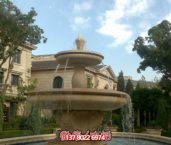 自然的質(zhì)感，夢(mèng)幻的景觀(guān)——別墅大理石景觀(guān)雕塑?chē)娙? title=