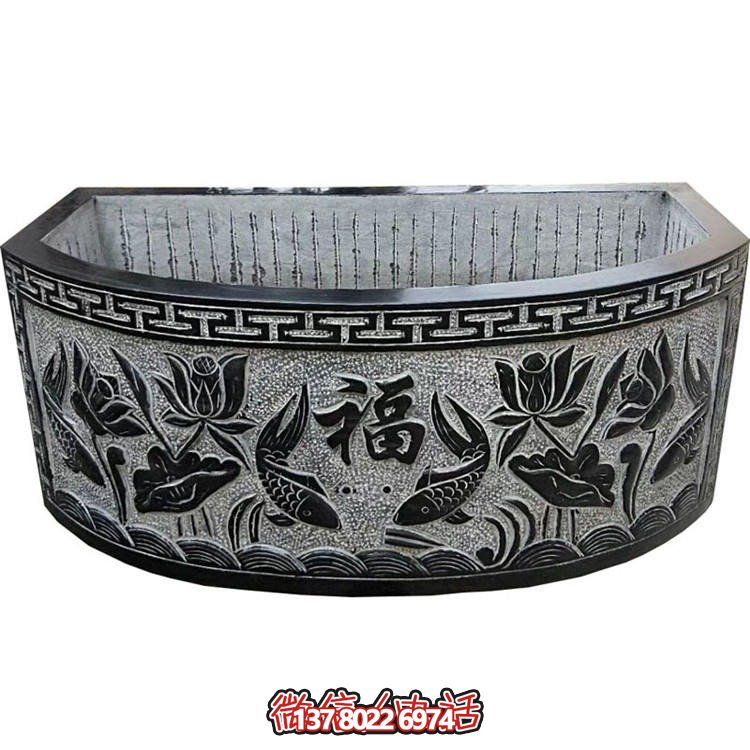 藝術(shù)精美的石雕擺件，點(diǎn)綴美麗庭院