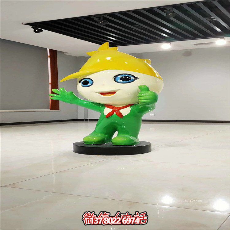 精致典雅的玻璃鋼雕塑公仔，營(yíng)造浪漫優(yōu)雅的商場(chǎng)戶(hù)外景觀(guān)