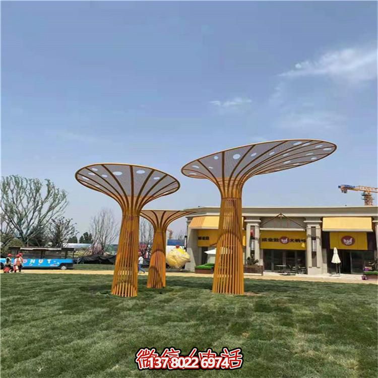 不銹鋼戶(hù)外大型創(chuàng  )意景觀(guān)樹(shù)