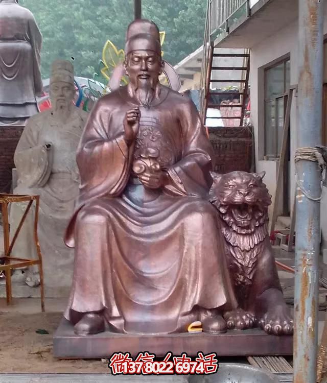 古代名人雕塑銅雕戶(hù)外人物景觀(guān)