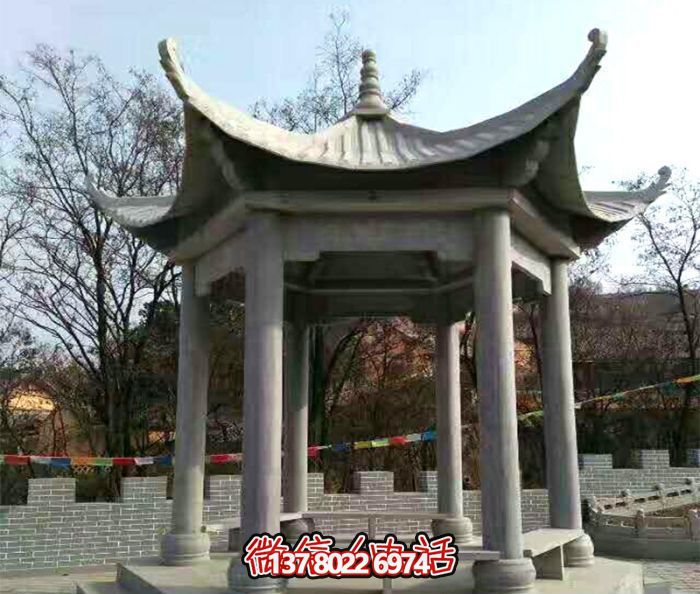 古建風(fēng)格休息涼亭石雕景區觀(guān)景臺 古建風(fēng)格休息涼亭石雕景區觀(guān)景臺