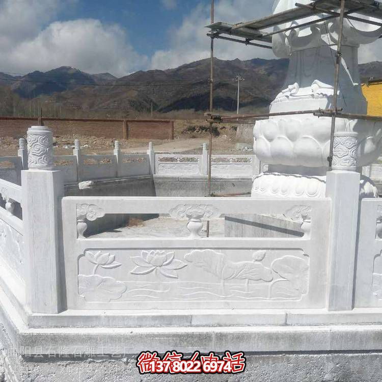 大理石欄桿雕塑，為公園、戶(hù)外景區增添優(yōu)雅氣質(zhì)