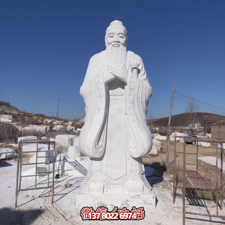 漢白玉雕塑——傳承歷史文化，喚起名人記憶
