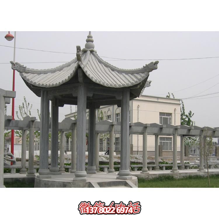 休閑涼亭，美輪美奐，環(huán)境宜人