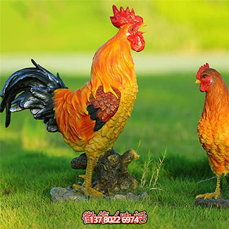 玻璃鋼仿真雕塑擺件，為戶(hù)外園林草坪增添點(diǎn)綴