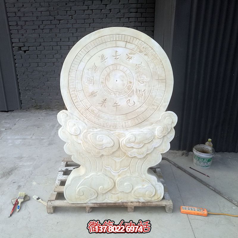 漢白玉雕塑日晷創(chuàng )意定制別墅裝飾 漢白玉雕塑日晷創(chuàng )意定制別墅裝飾