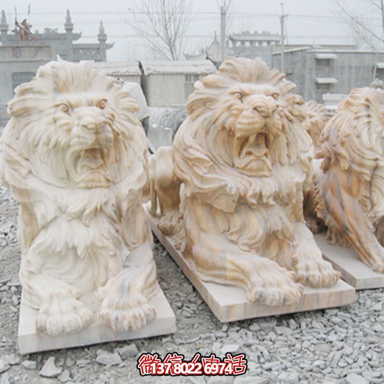 仿真獅子雕塑，為公園、動(dòng)物園帶來(lái)活力