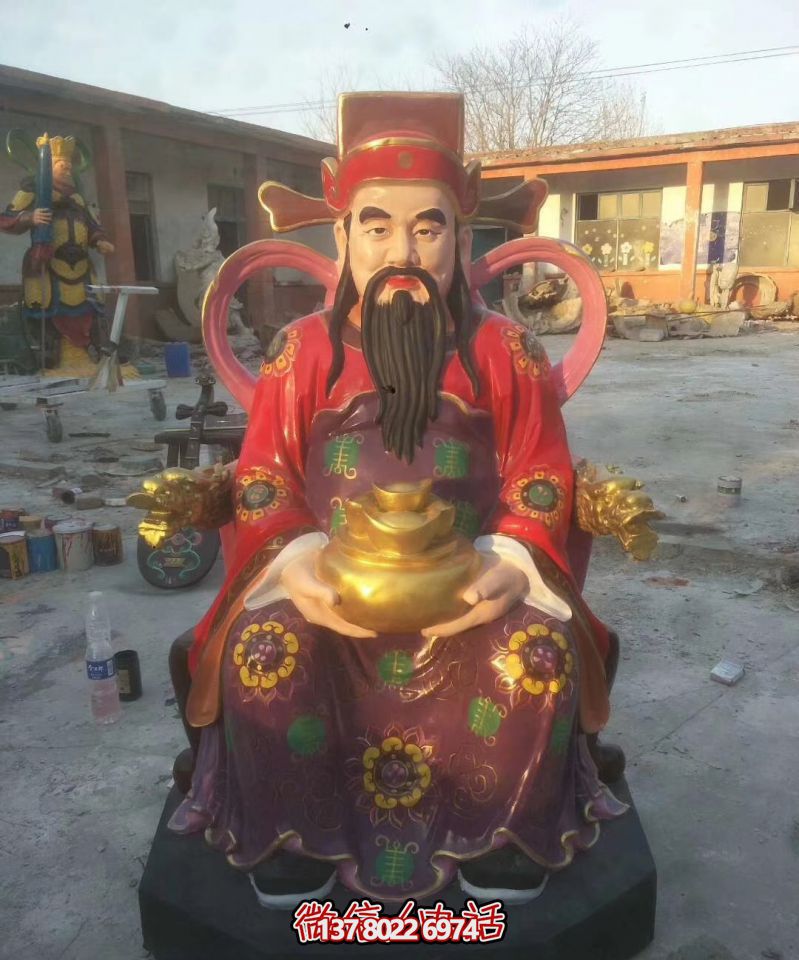 專(zhuān)業(yè)制作玻璃鋼財神雕塑——給你不一樣的財運 專(zhuān)業(yè)制作玻璃鋼財神雕塑——給你不一樣的財運