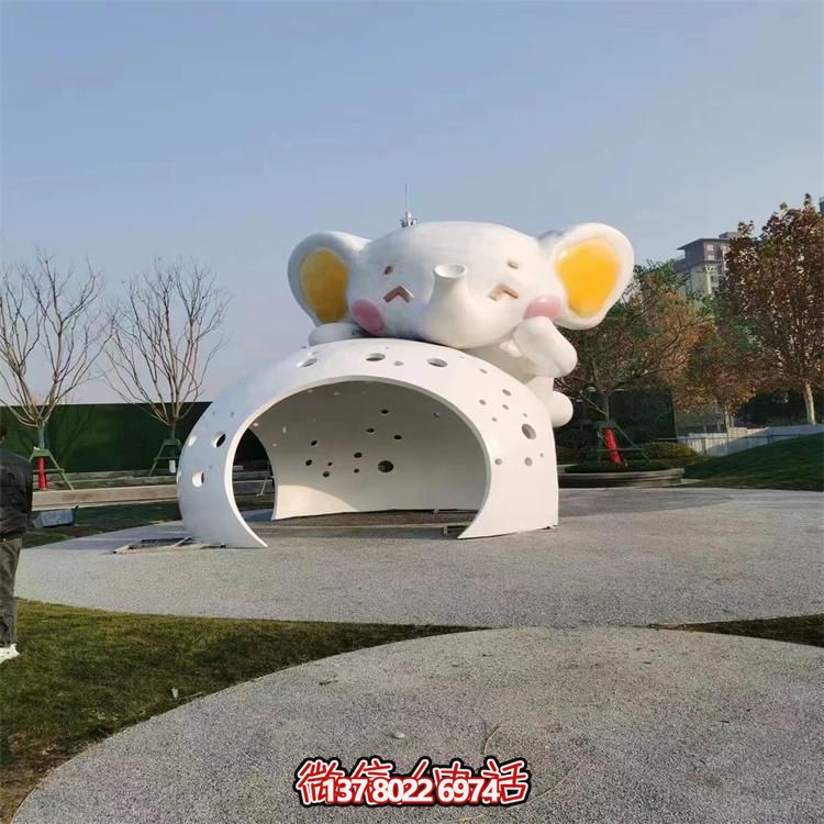玻璃鋼卡通公仔雕塑擺件大型室外兒童樂(lè )園