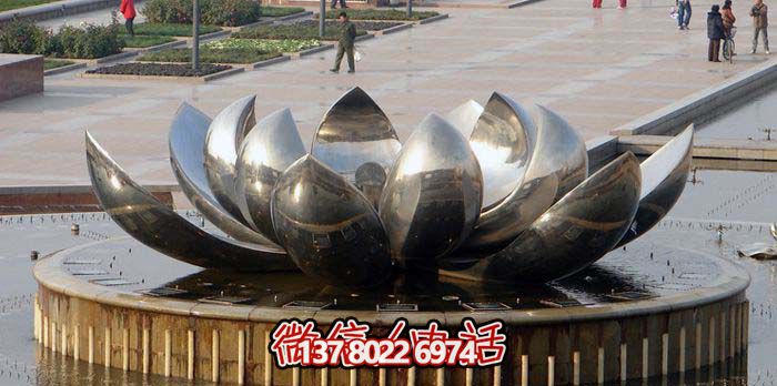 室外不銹鋼噴泉雕塑，讓廣場(chǎng)與公園更加美麗