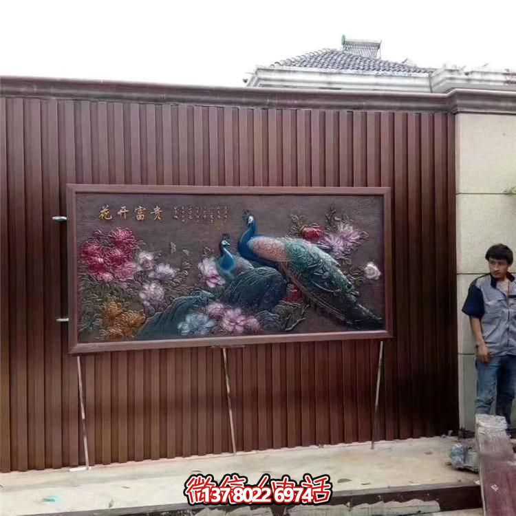 中式風(fēng)格裝飾壁畫(huà)，讓您的家園更加富貴
