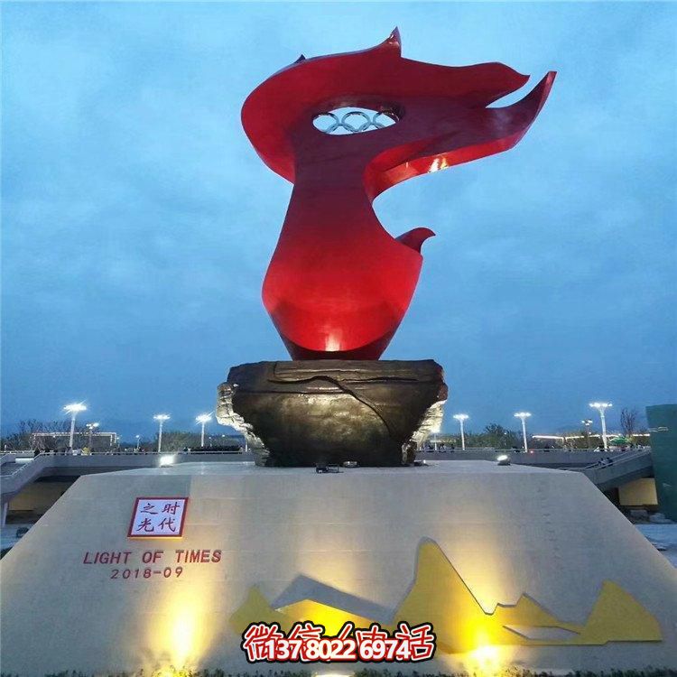 不銹鋼彩繪景觀(guān)標志——為戶(hù)外廣場(chǎng)增添美感