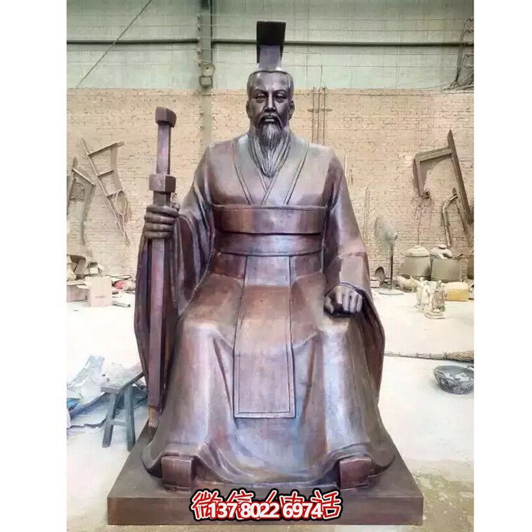 玻璃鋼古代人物雕塑景觀(guān)