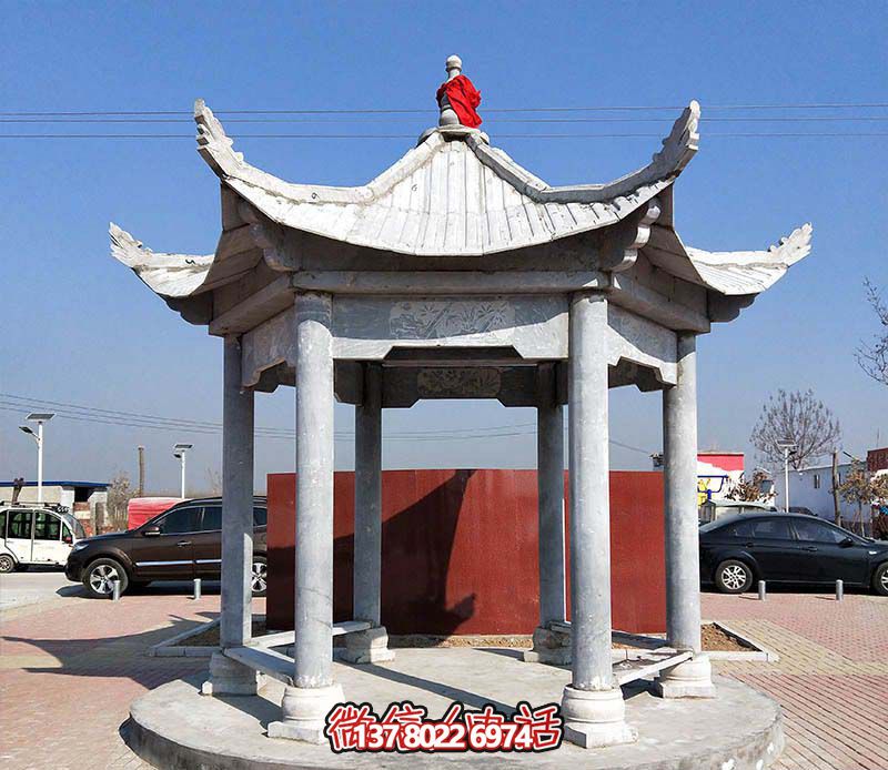 精致大理石涼亭，點(diǎn)綴完美小區廣場(chǎng)