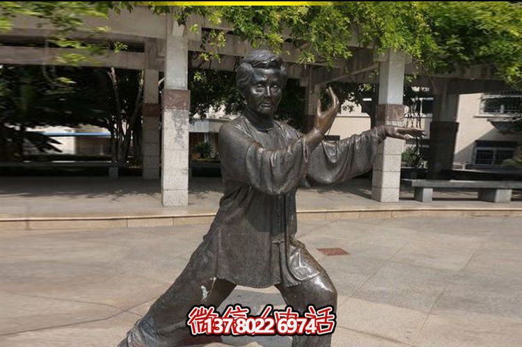 仿銅擺件-公園景觀(guān)太極老太太玻璃鋼裝飾 仿銅擺件-公園景觀(guān)太極老太太玻璃鋼裝飾
