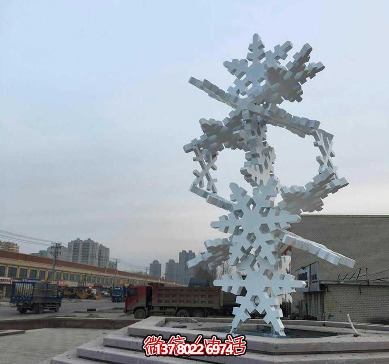 現代不銹鋼雕塑景觀(guān)樹(shù)，點(diǎn)亮城市花園