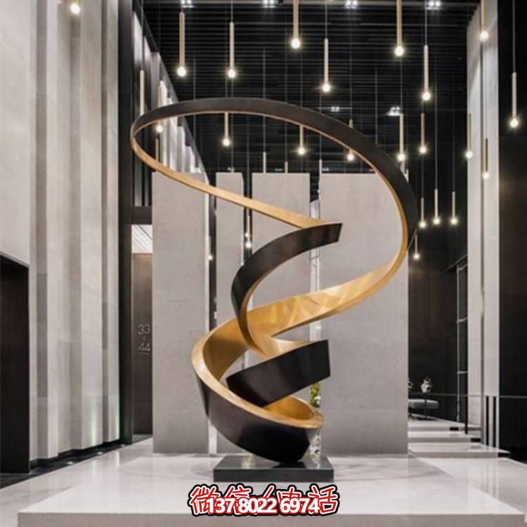 商場(chǎng)戶(hù)外抽象不銹鋼雕塑——讓景觀(guān)更有儀式感
