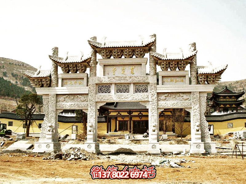 仿古斗拱牌坊，裝點(diǎn)您的景區、寺院門(mén)前