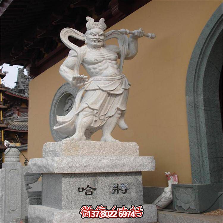 寺院景點(diǎn)花崗巖大理石雕刻哈將神話(huà)人物