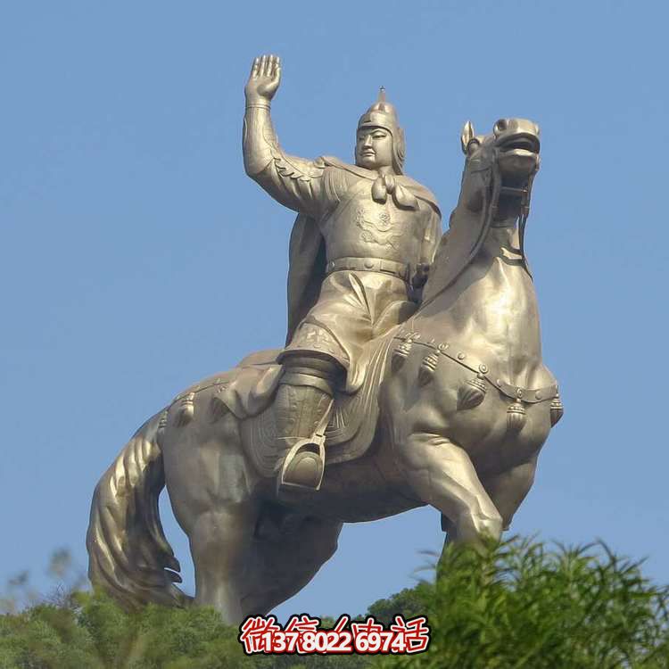 景觀(guān)校園鑄銅騎馬人物抽象藝術(shù)戶(hù)外廣場(chǎng)大型景觀(guān)雕塑