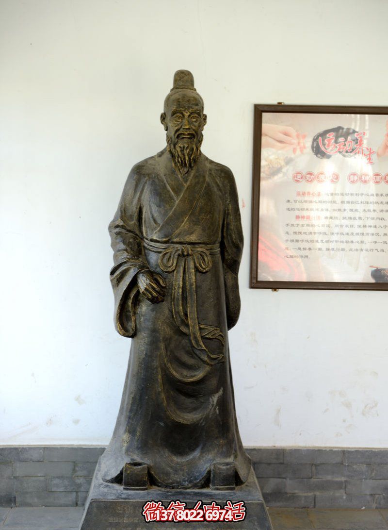 扁鵲古代醫學(xué)名人銅雕扁鵲雕塑 扁鵲古代醫學(xué)名人銅雕扁鵲雕塑
