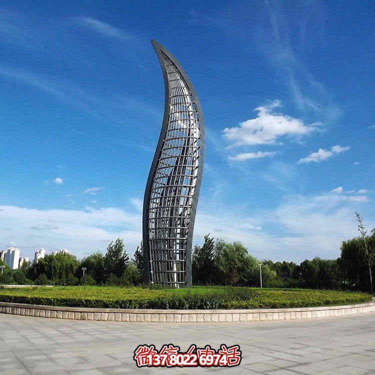 不銹鋼金屬鏤空戶(hù)外園林景觀(guān)雕塑