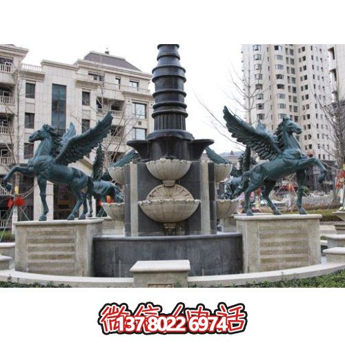 廣場(chǎng)阿波羅戰車(chē)雕塑大型戶(hù)外景觀(guān)擺件