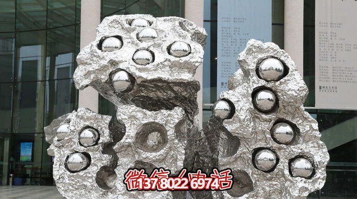 廣場(chǎng)不銹鋼抽象創(chuàng  )意蓮蓬雕塑