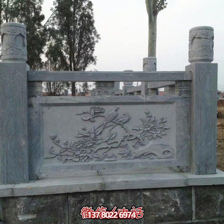 大理石石雕戶(hù)外園林景觀(guān)浮雕欄桿欄板雕塑