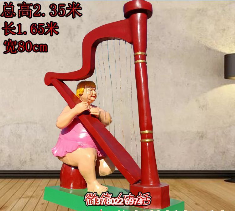 戶(hù)外玻璃鋼彩繪彈琴的小女孩園林景觀(guān)琴雕塑 戶(hù)外玻璃鋼彩繪彈琴的小女孩園林景觀(guān)琴雕塑