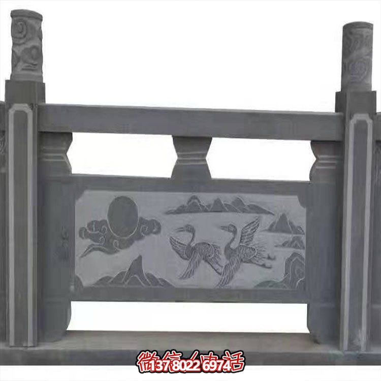 大理石石雕戶(hù)外景觀(guān)欄桿欄板雕塑