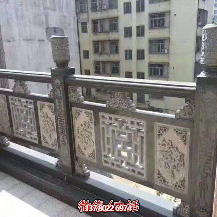 景區戶(hù)外大理石石雕浮雕欄桿欄板雕塑