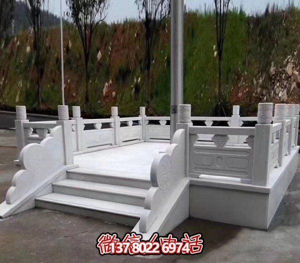 校園廣場(chǎng)大理石石雕旗臺戶(hù)外景觀(guān)欄桿欄板