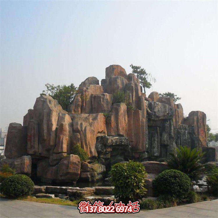 景區景點(diǎn)大型戶(hù)外園林景觀(guān)石雕假山